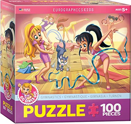 Puzzle 100: Gymnastics - Go Girls Go!