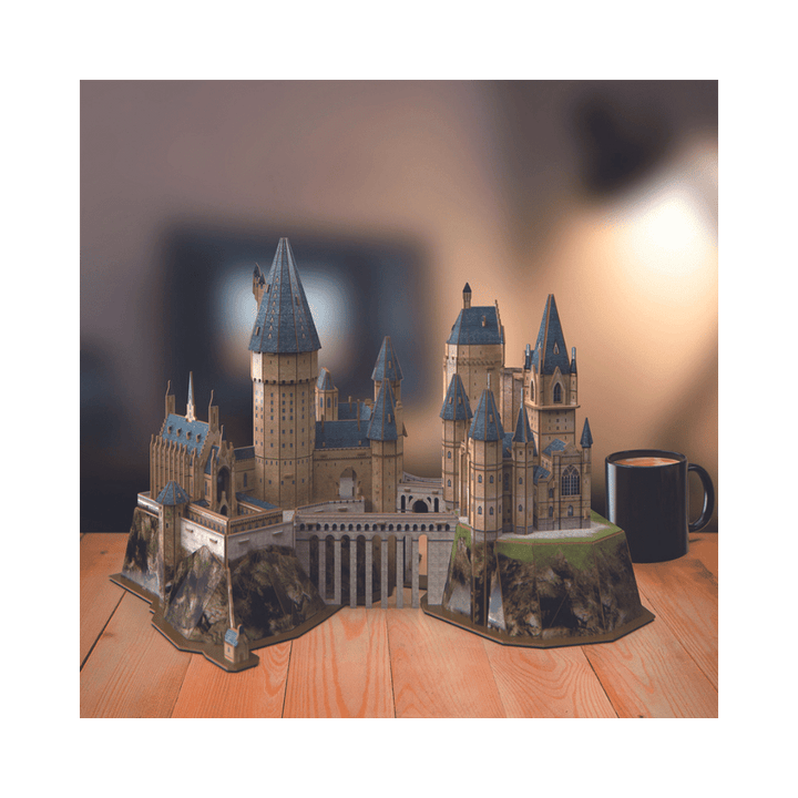 4D Build - Château de Poudlard | Hogwarts Castle (Puzzle 209 pcs) CASSE-TÊTE - Casse-tête 4D