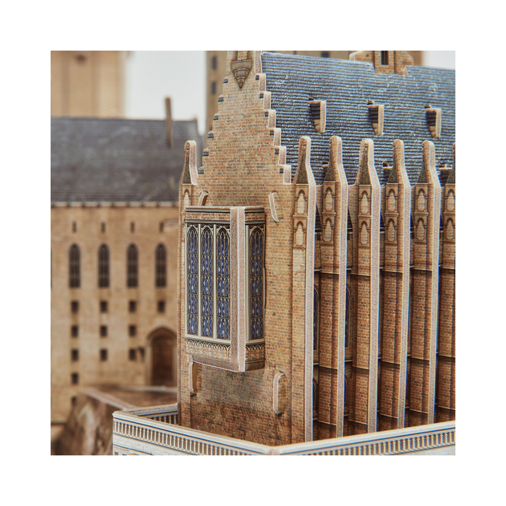 4D Build - Château de Poudlard | Hogwarts Castle (Puzzle 209 pcs) CASSE-TÊTE - Casse-tête 4D