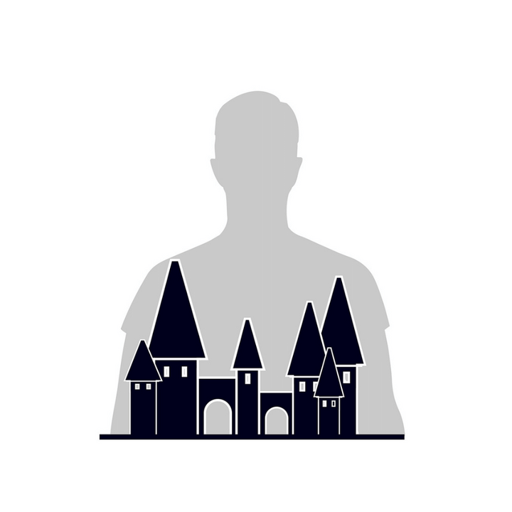 4D Build - Château de Poudlard | Hogwarts Castle (Puzzle 209 pcs) CASSE-TÊTE - Casse-tête 4D