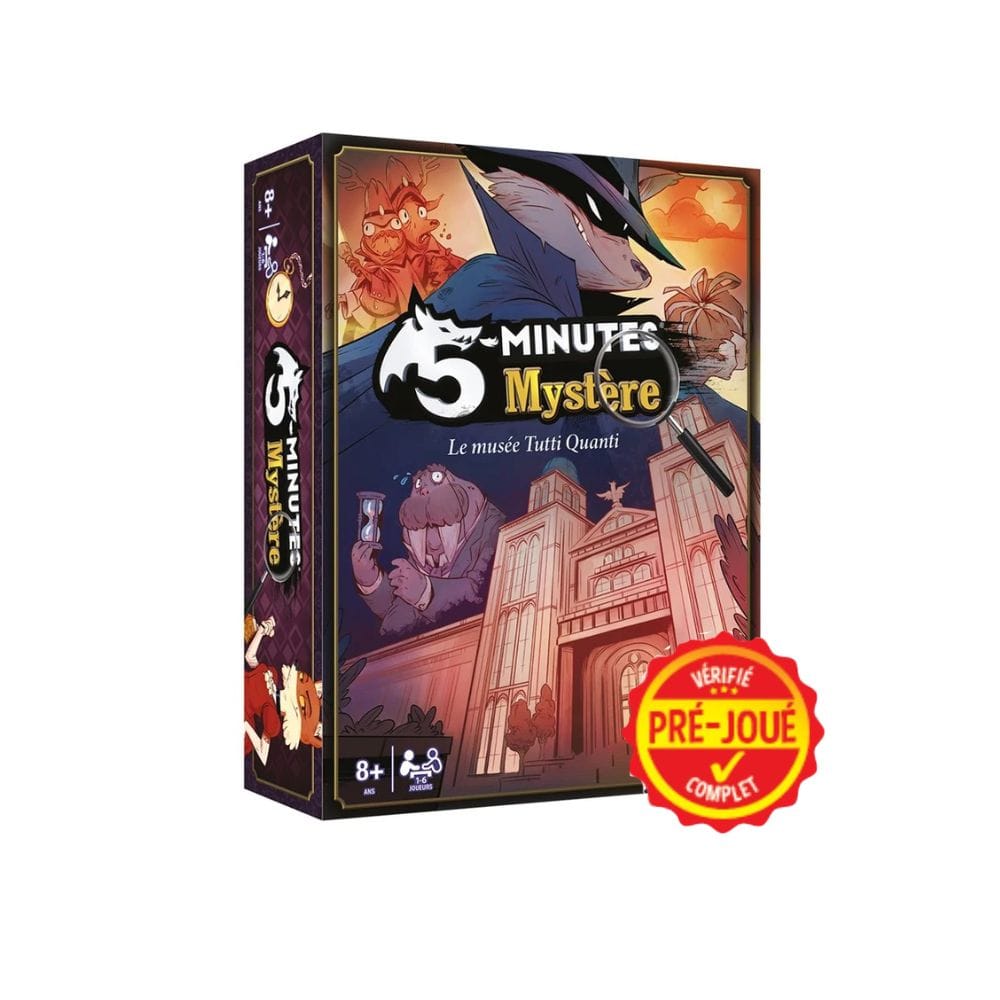 5-Minutes mystère : Le musée Tutti Quanti (pré-joué) (FR) BAZAR - Bazar - COOP