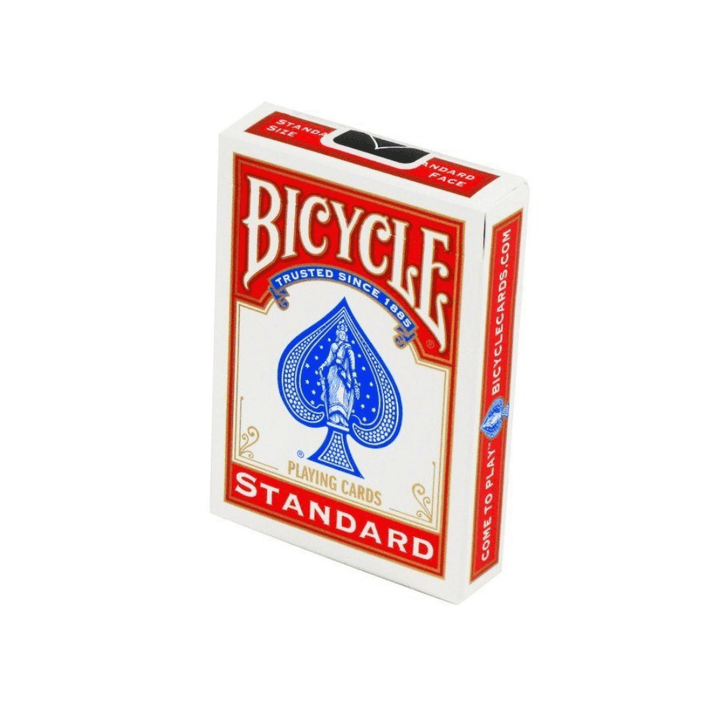 Bicycle: Standard rouge cartes à jouer - Achat en ligne à L'As des jeux