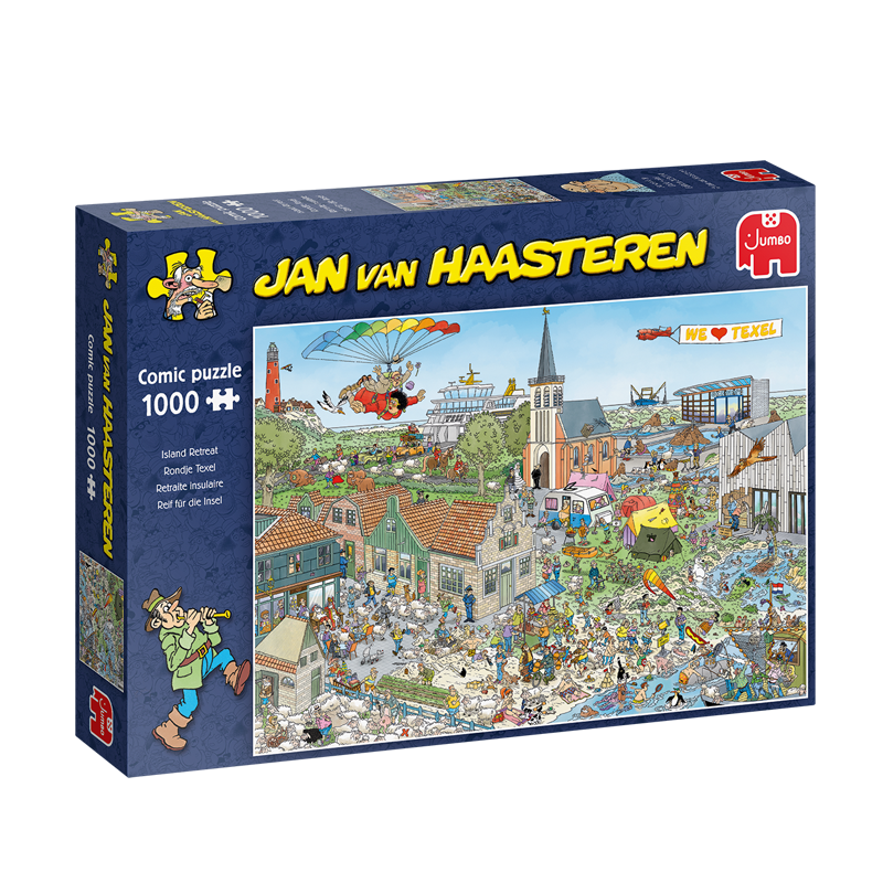 Puzzle 1000: Retraite insulaire, JvH