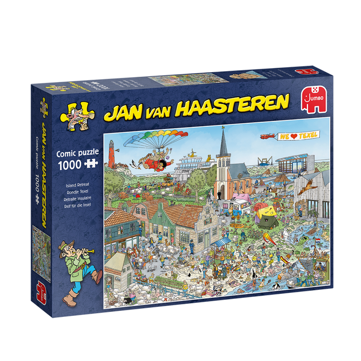 Puzzle 1000: Retraite insulaire, JvH