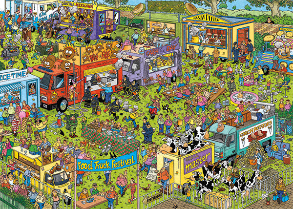 Puzzle 1500: Food Truck Festival