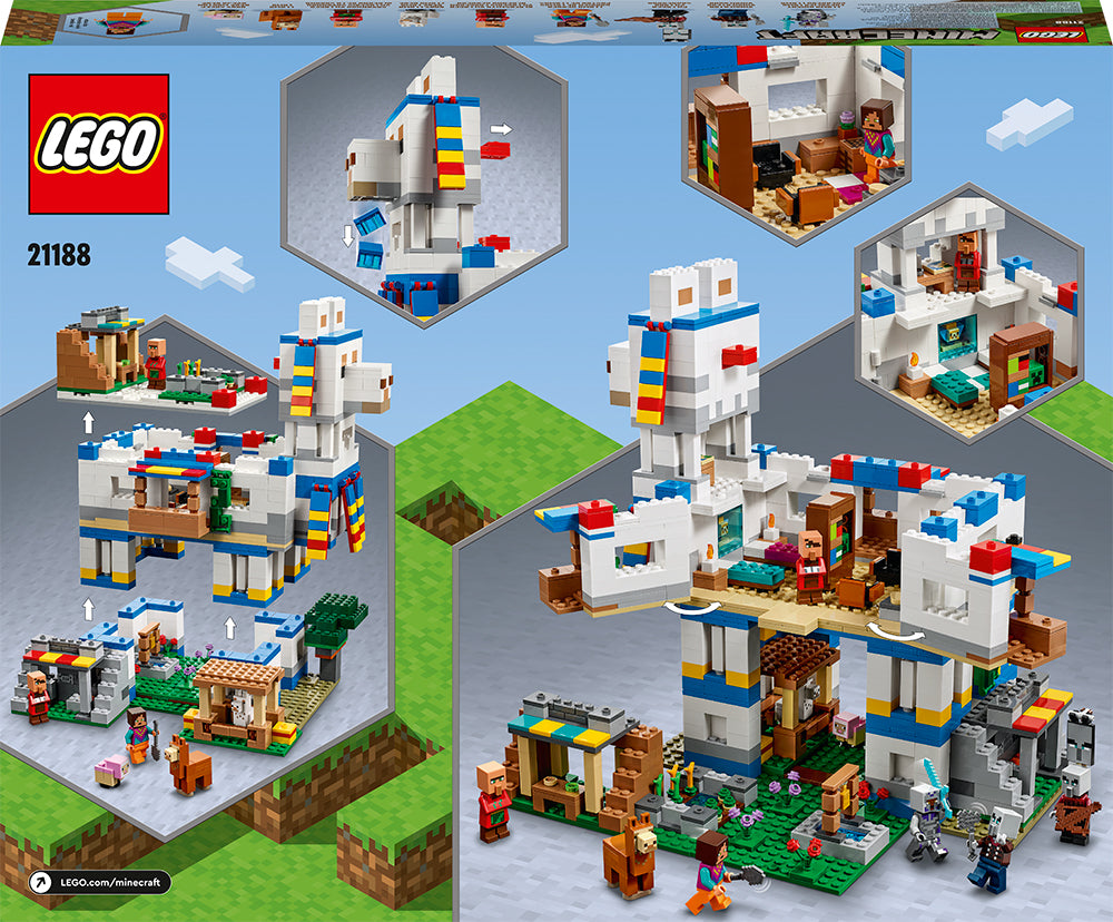 LEGO - Minecraft - Le village lama