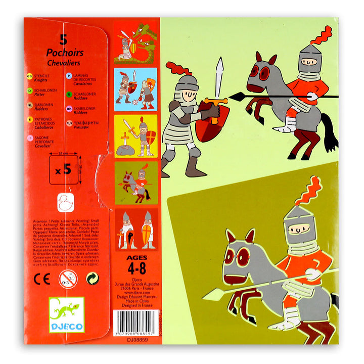 Pochoirs / Chevaliers - Achat en ligne à L'As des jeux