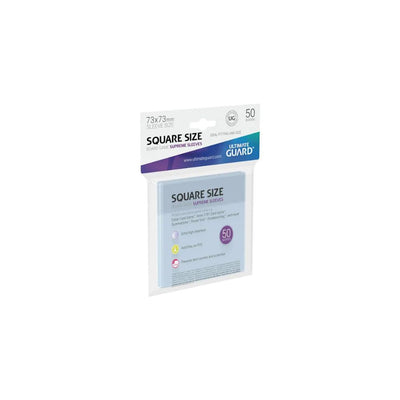 Sleeves: Ultimate guard Square 73x73mm (50)
