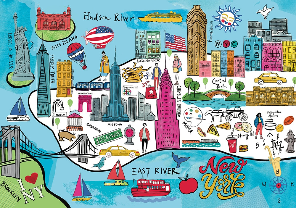 Farida - New York  (1000 pcs)