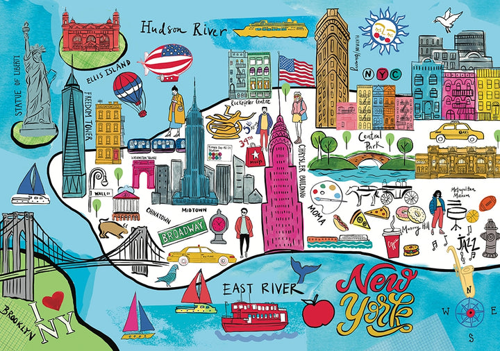 Farida - New York  (1000 pcs)