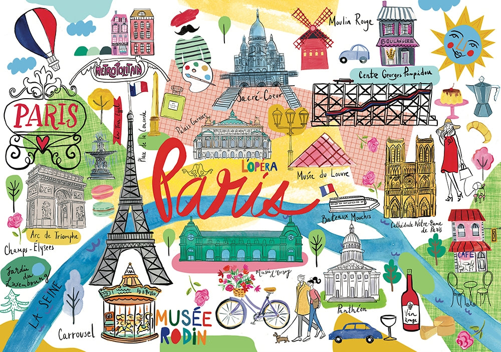 Farida - Paris (1000 pcs)