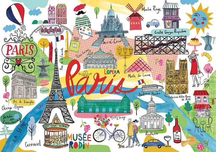 Farida - Paris (1000 pcs)