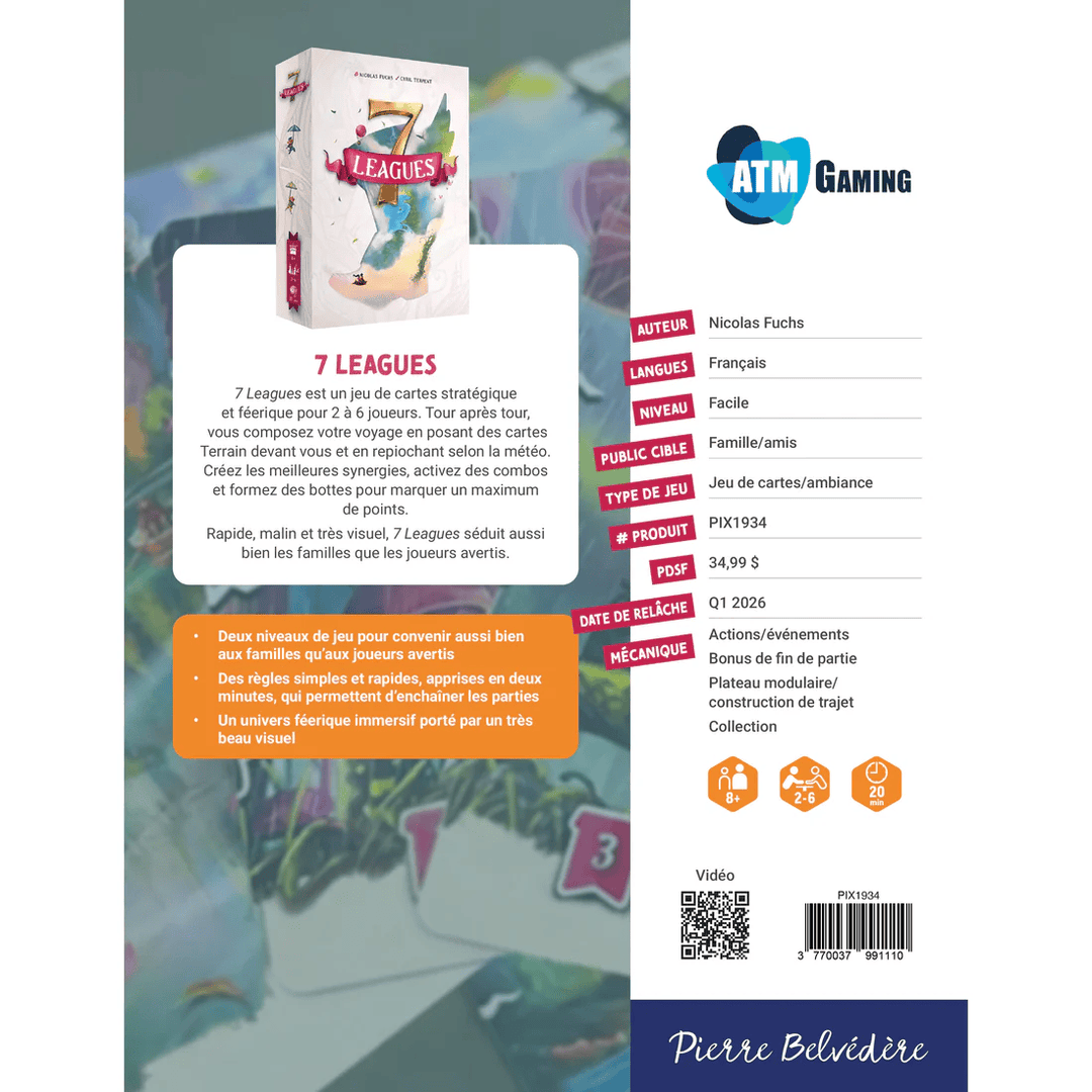 7 Leagues (FR) JEUX - Famille