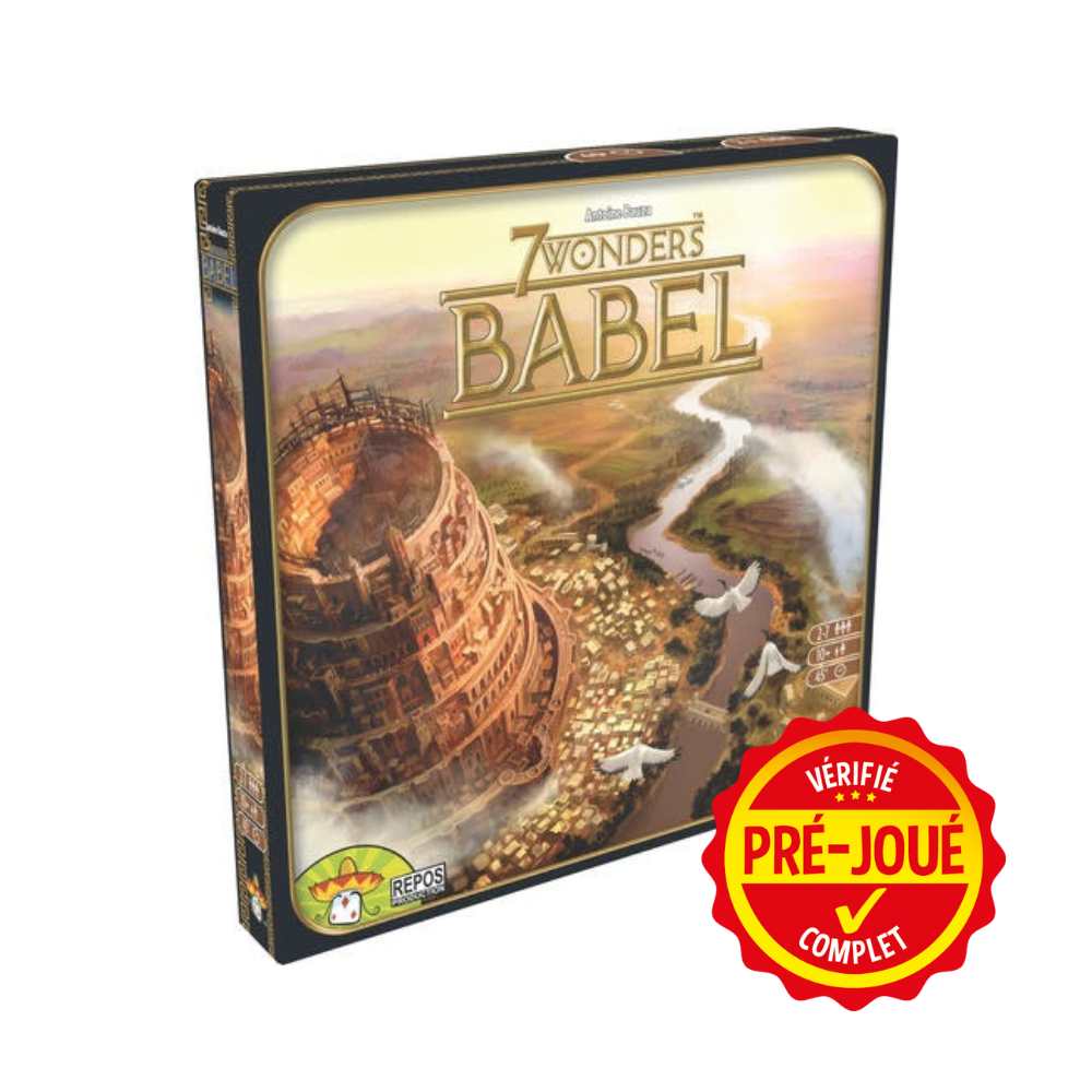 7 Wonders : Babel (pré-joué) (FR) BAZAR - Bazar - Famille