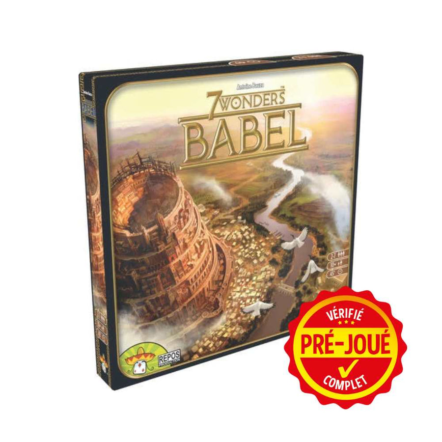 7 Wonders : Babel (pré-joué) (FR) BAZAR - Bazar - Famille