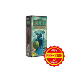 7 Wonders duel pantheon (pré-joué) (FR) BAZAR - Bazar - Stratégie