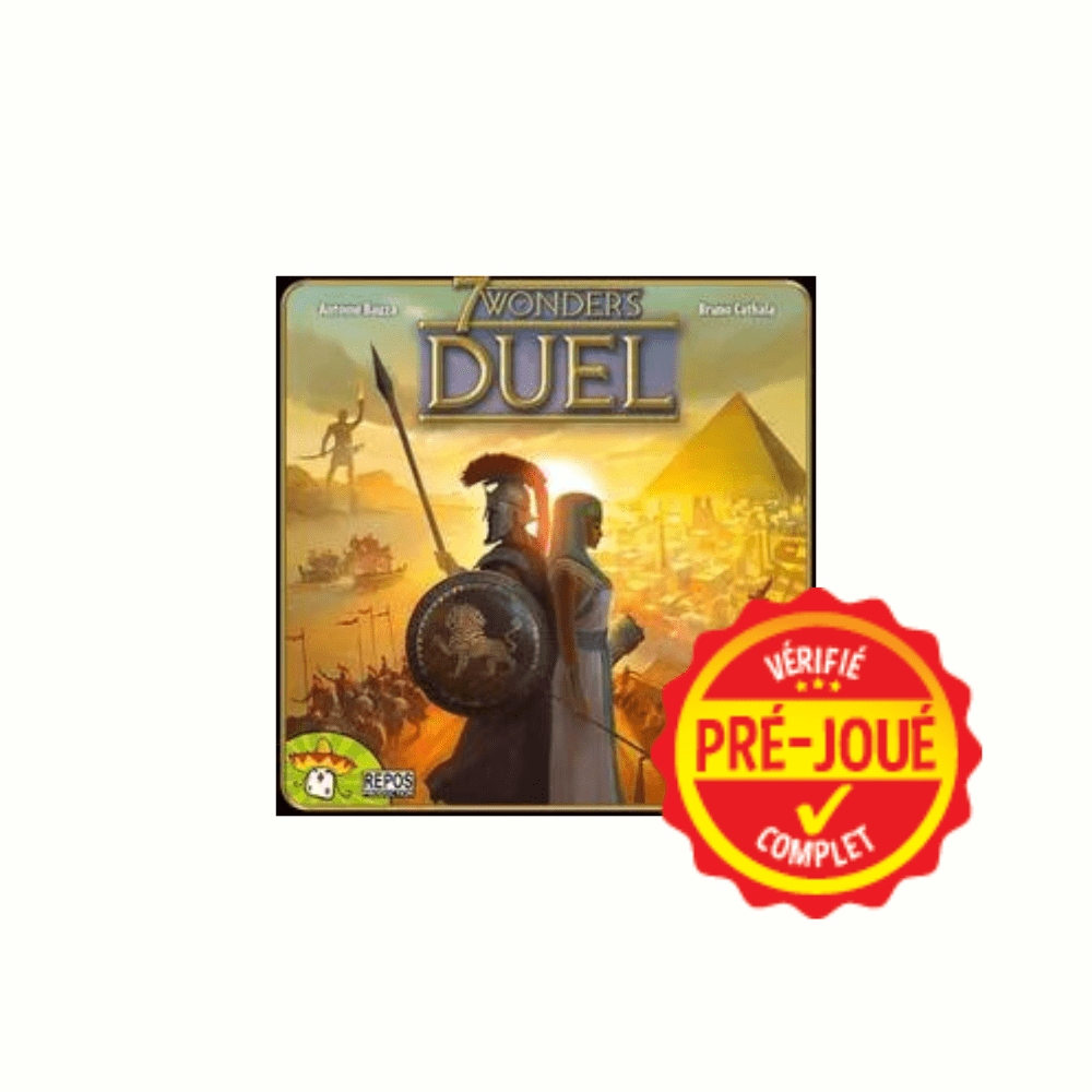 7 Wonders Duel [pré-joué] (EN) BAZAR - Bazar - Famille