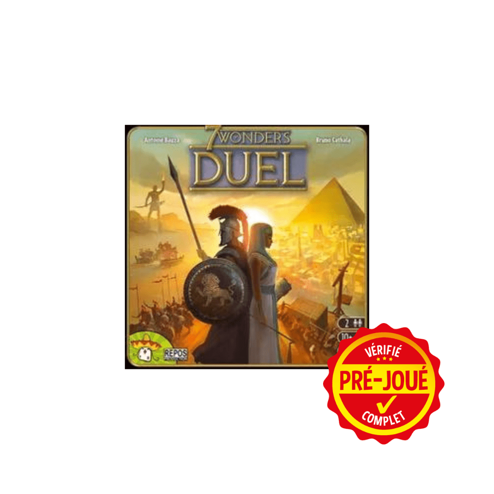 7 wonders Duel (pré-joué) (FR) BAZAR - Bazar - Famille