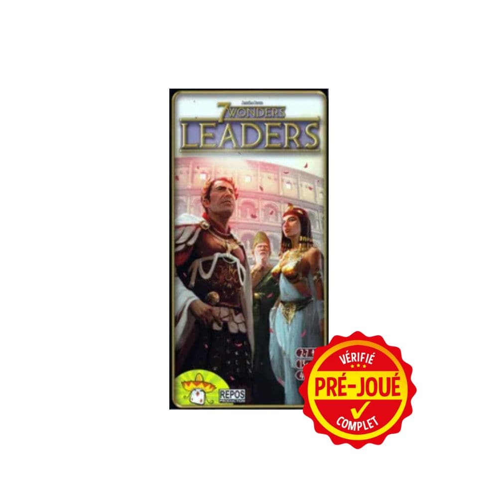 7 Wonders Leaders 1ère édition (pré-joué) (FR) BAZAR - Bazar - Stratégie