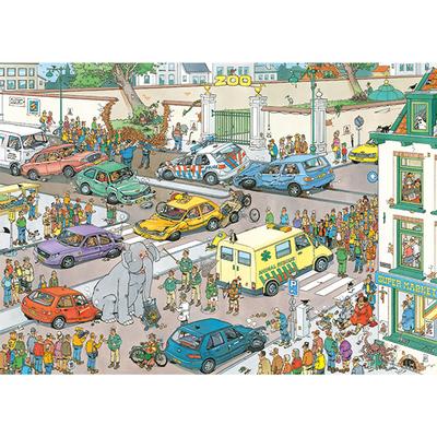 Puzzle 1000: Jumbo goes shopping, JvH