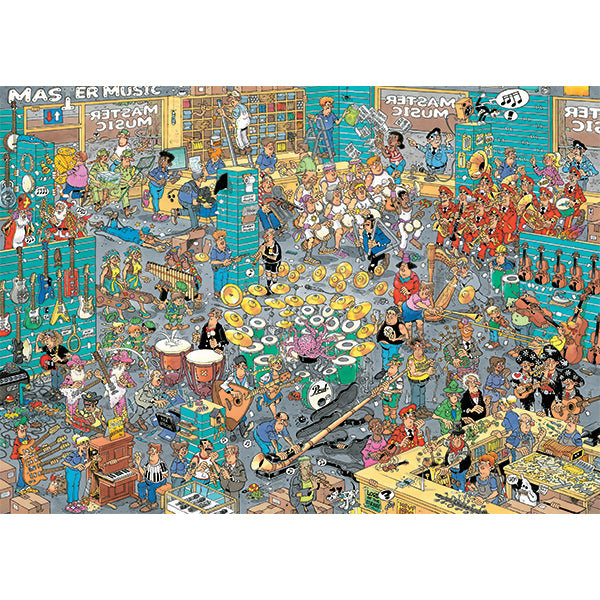 Music Shop &Holiday Jitters (Puzzle 2x1000 pcs)