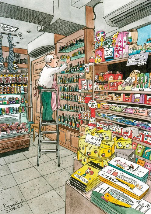 Puzzle Magnolia Shop 1000 pcs