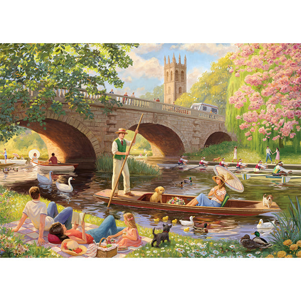 Boating on the River (Puzzle 1000 pcs)