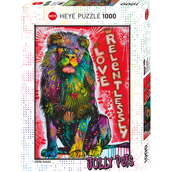 Love relentlessly, Jolly Pets (Puzzle 1000 pcs)