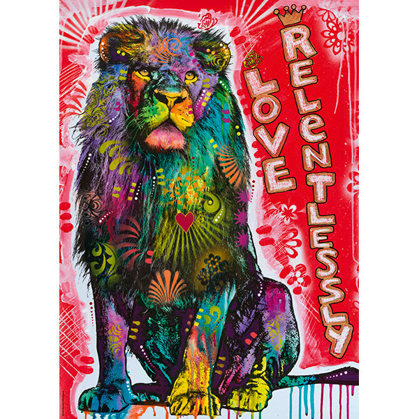 Love relentlessly, Jolly Pets (Puzzle 1000 pcs)