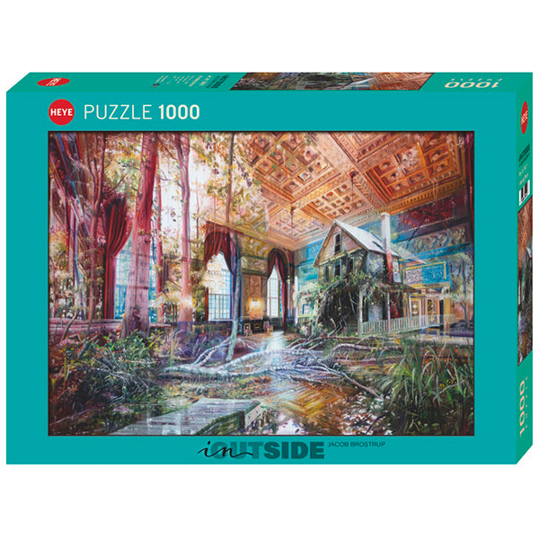 Intruding House, In/Outside (Puzzle 1000 pcs)