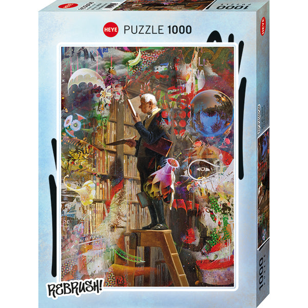 Rebrush! The bookworm (Puzzle 1000 pcs)