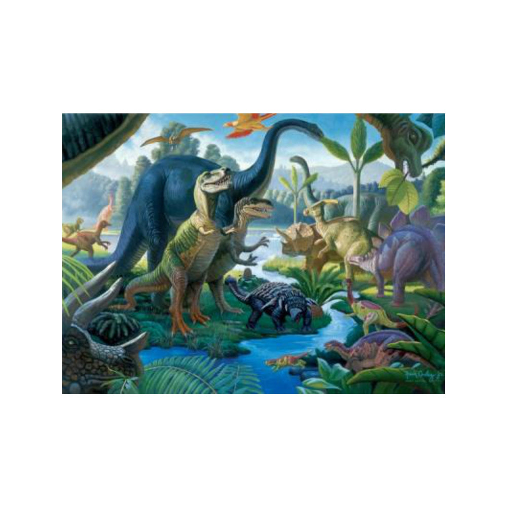 Puzzle enfants Ravensburger La terre des géants 200 XXL