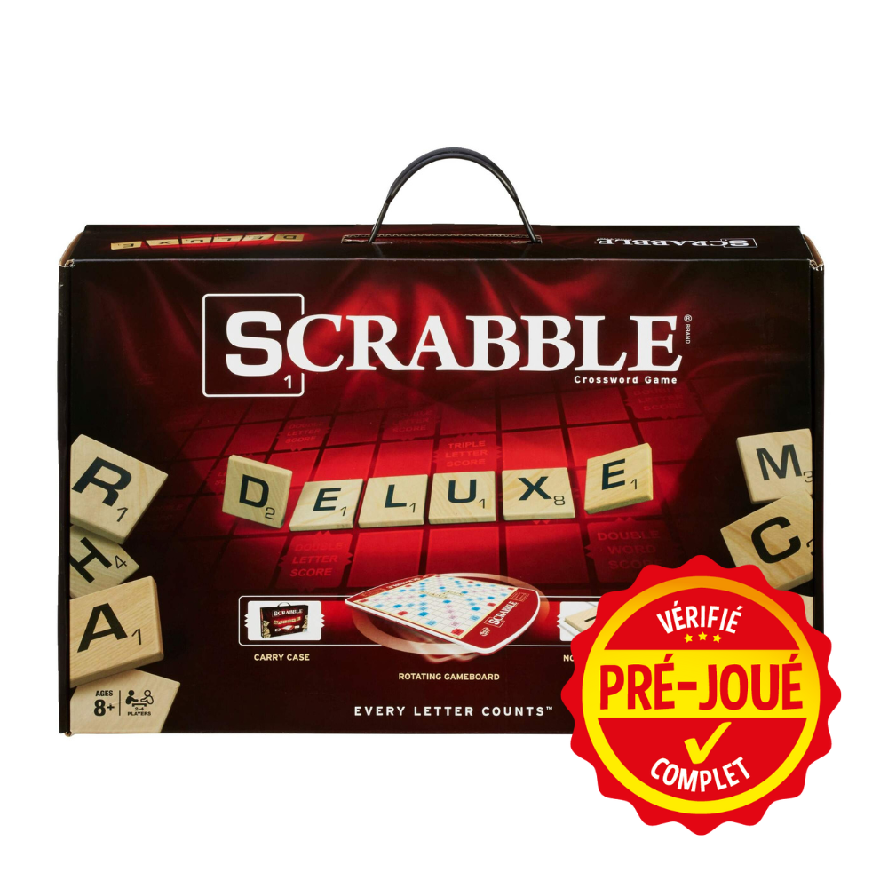 Scrabble deluxe (pré-joué) (EN)