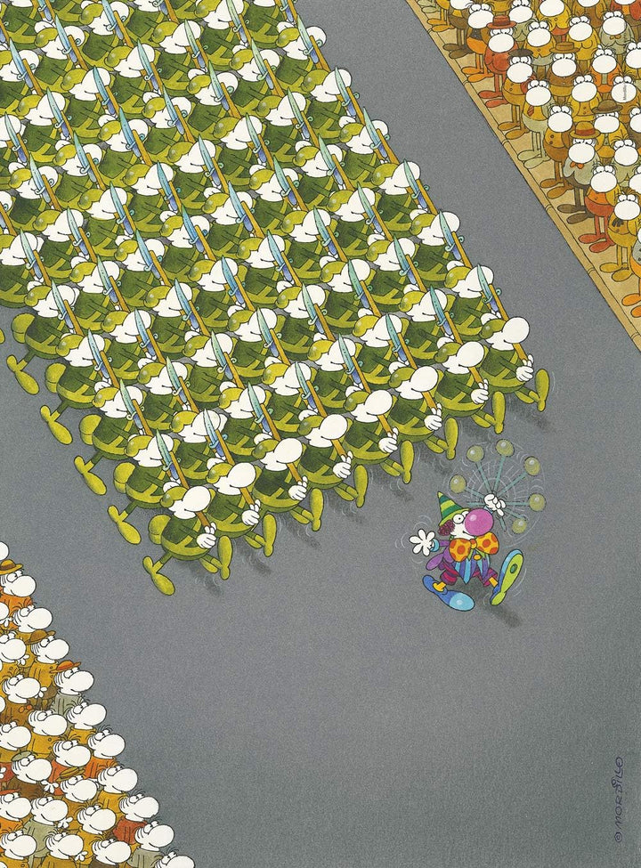 Puzzle 500: Mordillo - La Marche