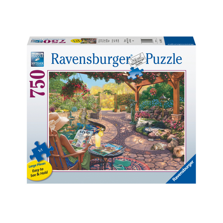 Puzzle 750: Cozy Backyard Bliss