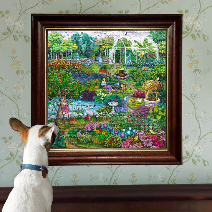 Alchemist's Orchard eeBoo square puzzle 1000 pcs Achat en ligne à L'As des jeux