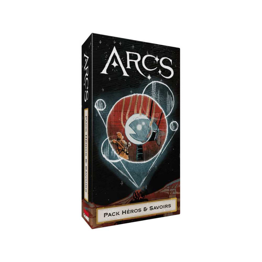 Arcs - extension Pack Héros & Savoirs: jeu de société stratégie