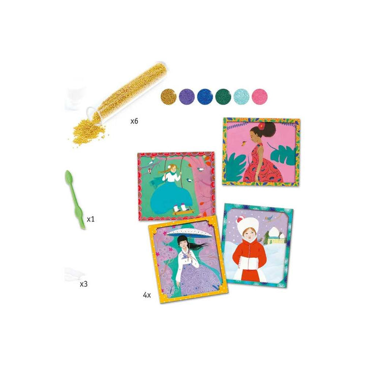 Artistic Beads - Microbilles - Autour du monde: bricolage enfants