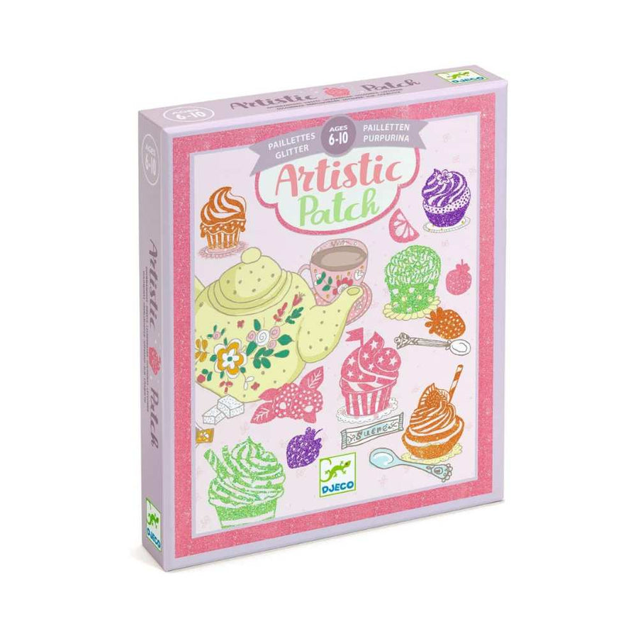Artistic patch paillettes / Gourmandises: bricolage enfants