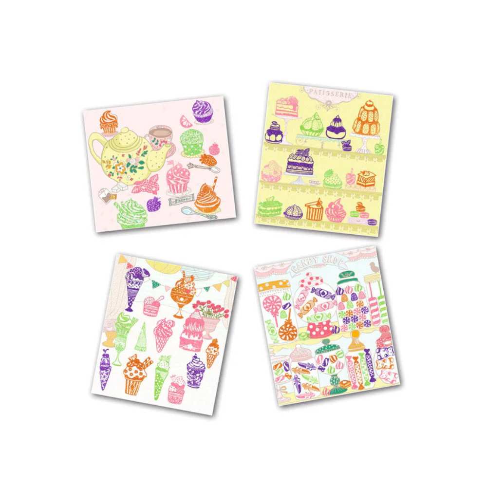 Artistic patch paillettes / Gourmandises: bricolage enfants