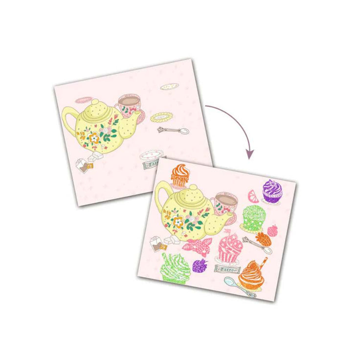 Artistic patch paillettes / Gourmandises: bricolage enfants