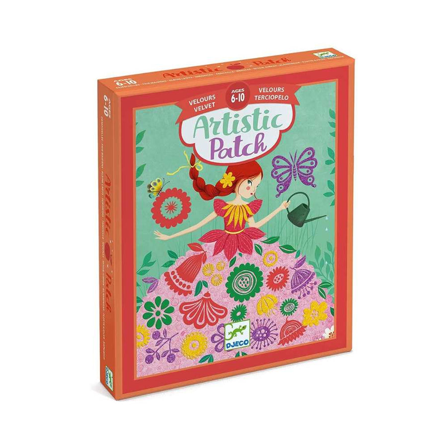 Artistic patch velours/Demoiselles: bricolage enfant | Achat en ligne