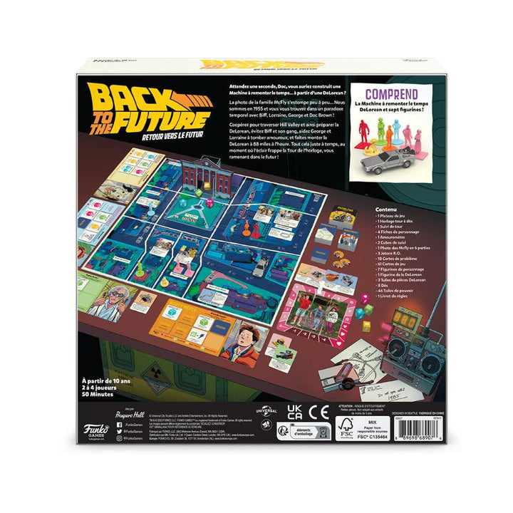 Back to the Future - Retour vers le futur, jeu de société coopératif