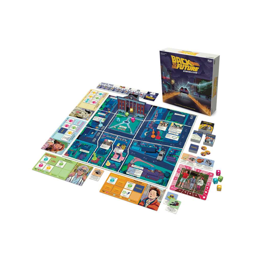 Back to the Future - Retour vers le futur, jeu de société coopératif