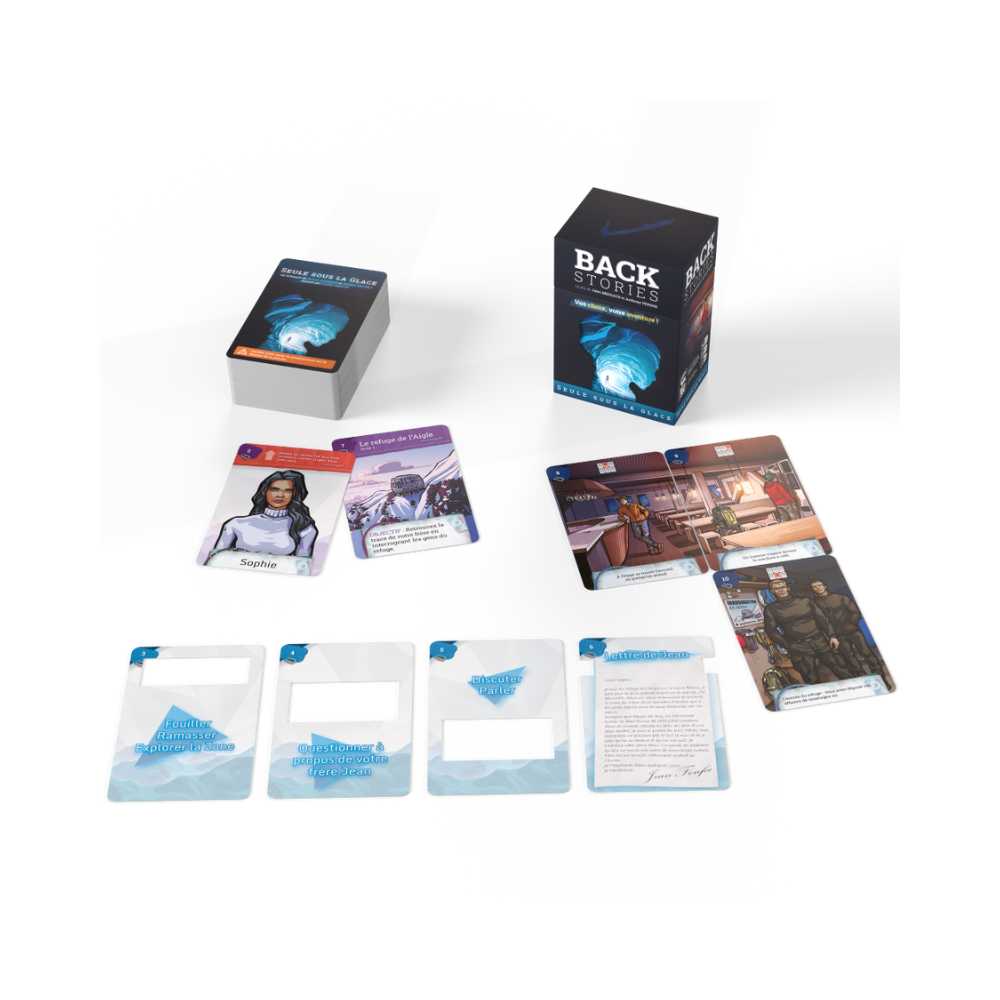 Backstories-Seule sous la glace:jeu de société | Achat en ligne Canada