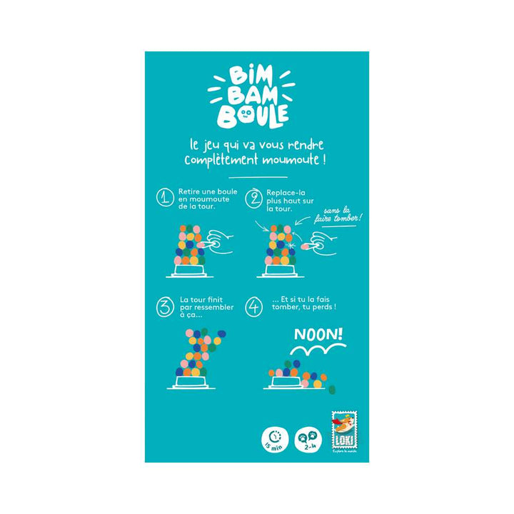 Bim Bam Boule, jeu de société d'ambiance - Achat en ligne