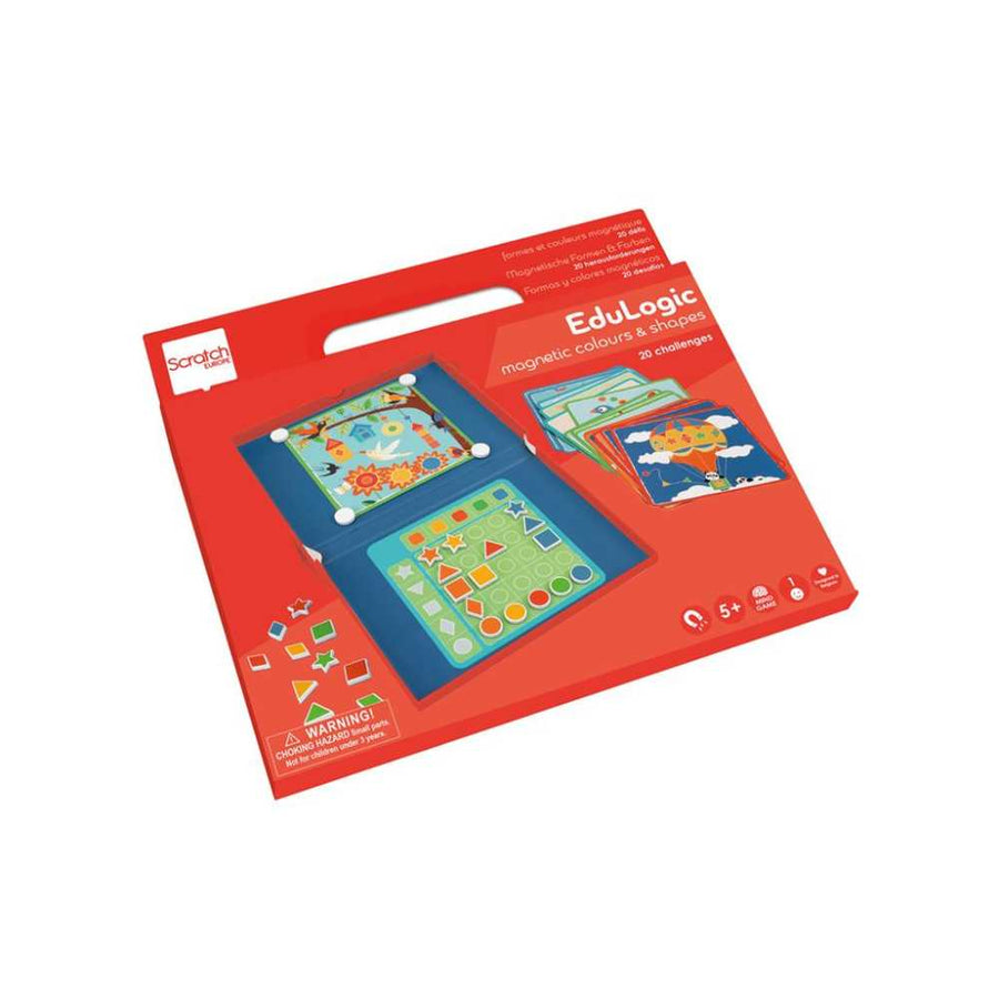 Boîte EduLogic - Formes & couleurs magnétiques: jeu éducatif