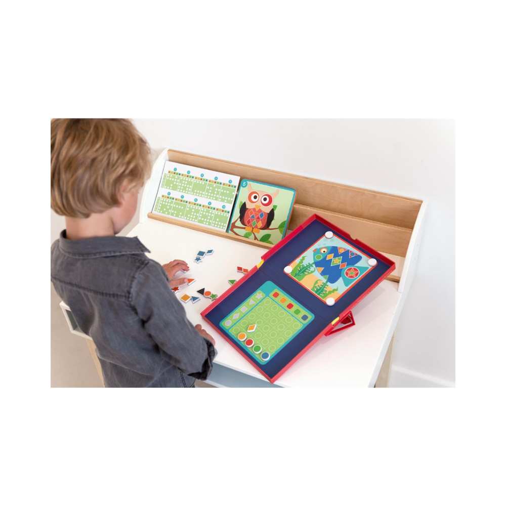 Boîte EduLogic - Formes & couleurs magnétiques: jeu éducatif