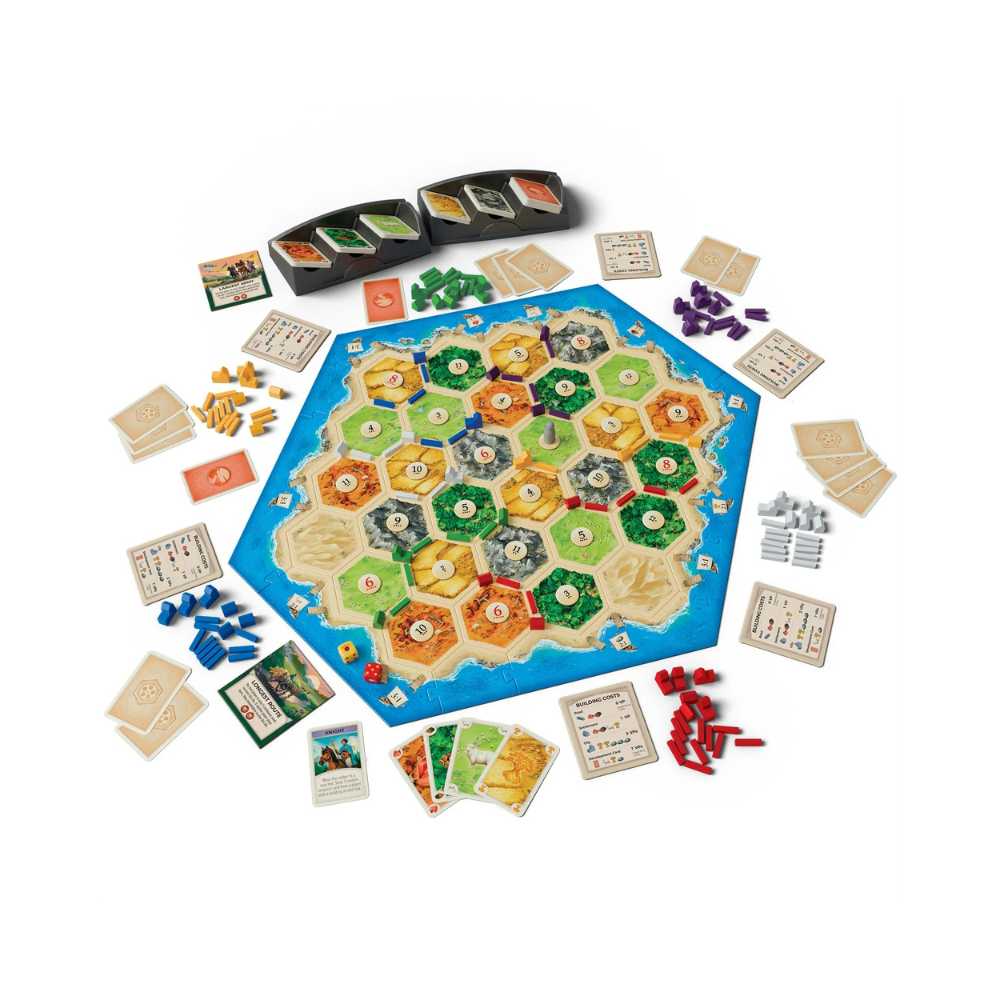 CATAN Exp: 5-6 Players - 6th Edition: jeu de société stratégie