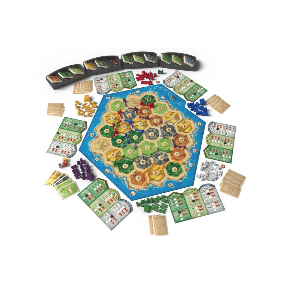 CATAN Exp: Cities & Knights 5-6 Players - 6th Edition: jeu de société